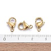 Ion Plating(IP) 316L Surgical Stainless Steel Lobster Claw Clasps LS-STAS-H353-C-02G-A-4