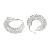 Brass Hoop Earring for Women EJEW-L288-001P-3