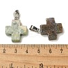 Natural Indian Agate Pendants G-Z067-06P-08-4