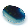 Oval Dyed Natural Striped Agate/Banded Agate Cabochons X-G-R349-30x40-11-3
