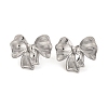Non-Tarnish 304 Stainless Steel Stud Earrings for Women LS-EJEW-Z057-03P-1