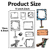 Plastic Stamps DIY-WH20018-0225-2