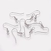 Tarnish Resistant 316 Surgical Stainless Steel Earring Hooks LS-X-STAS-I090-03P-1