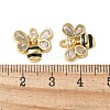 Brass Micro Pave Cubic Zirconia Pendants X-KK-P290-32G-3