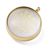 304 Stainless Steel Pendants STAS-D097-03G-2