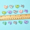 14Pcs 7 Styles Translucent Resin Decoden Cabochons CRES-FS0001-16-5