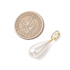 Electroplate Shell Pearl Pendants PALLOY-JF04940-03-2
