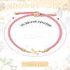 1Pc Adjustable Nylon Cord Slider Bracelets for Women BJEW-LP0001-32K-03-2