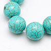 Synthetic Turquoise Beads Strands TURQ-D059-M1-2