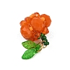 Halloween Theme Glass Seed Beads Pendants PALLOY-MZ00776-02-4