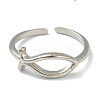 Brass Cuff Rings RJEW-L100-002-2