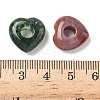 Natural Indian Agate European Beads G-C252-01H-3