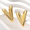 304 Stainless Steel Stud Earrings EJEW-U047-19G-1