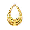 304 Stainless Steel Big Pendants STAS-OY003-37G-1
