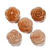 Natural Red Aventurine Carved Pendants G-Z088-01B-1
