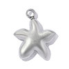 304 Stainless Steel Pendants STAS-OY019-48P-3