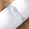 304 Stainless Steel Cable Chain Bracelets BJEW-C094-01P-05-3