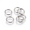 Tarnish Resistant 304 Stainless Steel Open Jump Rings A-STAS-P212-25P-17-1