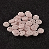 2-Hole Flat Round Resin Sewing Buttons for Costume Design BUTT-E119-28L-16-1
