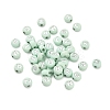 Opaque Acrylic Beads OACR-H046-02B-1