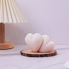 Double Heart DIY Food Grade Silicone Molds PW-WG21561-01-2
