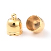 Brass Cord End Cap for Jewelry Making KK-O139-14E-G-2