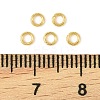 SHEGRACE Brass Open Jump Rings XGR0079G-13G-3