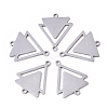 Tarnish Resistant 201 Stainless Steel Links connectors STAS-R104-018P-1
