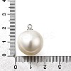 ABS Plastic Imitation Pearl Pendants FIND-H052-01J-01P-3
