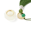 Resin Lotus Incense Balls Pendant Decorations HJEW-D300-01A-01PG-3