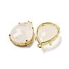 Natural Quartz Crystal Pendants G-M431-10G-01-2