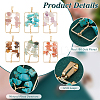 12Pcs 6 Styles Natural Mixed Gemstone Chip Pendants FIND-PH0021-37-4