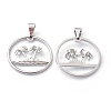 Brass Pendants KK-J278-28P-1