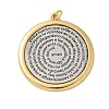 Brass Pendants X-KK-P293-29G-1