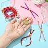 12Pcs 3 Colors Nylon Cords Bracelet Makings Fit for Connector Charms AJEW-YW0001-40A-4