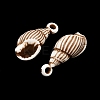 Spray Painted Opaque Acrylic Pendants ACRP-F003-03O-2