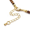 Natural Mixed Gemstone & Pearl & Opalite Beaded Necklace for Women NJEW-JN03977-6