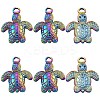 14Pcs Ion Plating(IP) 201 Stainless Steel Pendants STAS-CN0001-36-1