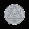 Eye of Providence/All-seeing Eye DIY Silicone Molds AJEW-D052-02-5