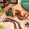 24Pcs 3 Colors Cotton Cord Braided Necklace Making FIND-TA0003-30-7