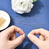 SHEGRACE Brass Eye Pins XGR0083G-31G-5