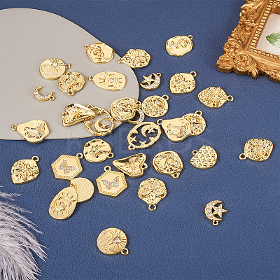 32pcs 16 style Alloy Pendants FIND-TA0001-73-1