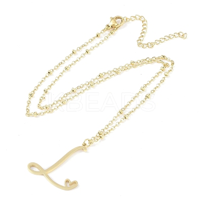 304 Stainless Steel Pendant Necklaces LS-NJEW-H029-02G-L-1