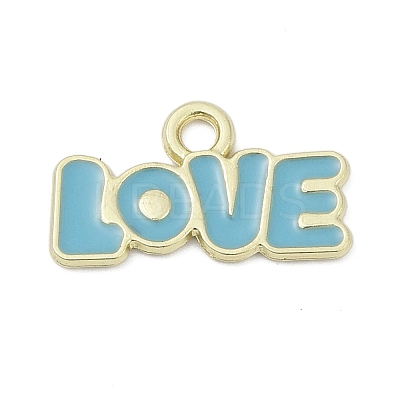 Valentine's Day Alloy Enamel Pandants PALLOY-V001-06A-1