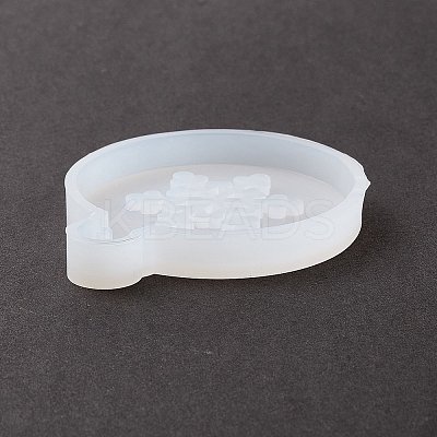 Christmas Theme DIY Flat Round with Snowflake Pendant Silicone Molds LS-DIY-F114-34-1
