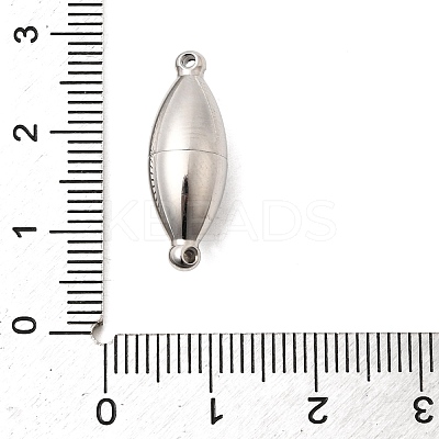 304 Stainless Steel Magnetic Clasps STAS-F350-03B-P-1