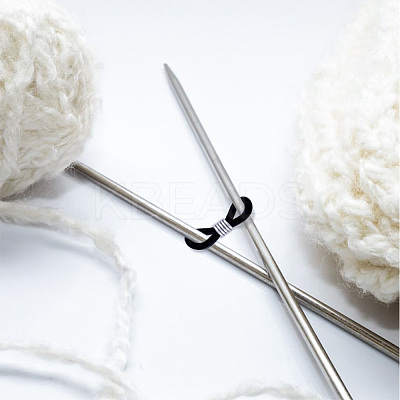 Rubber Knitting Stitch Markers HJEW-AB00574-1