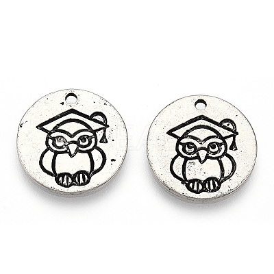 Tibetan Style Alloy Pendants PALLOY-T075-193AS-1