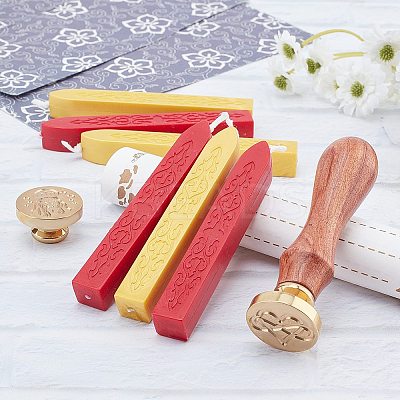 DIY Wax Seal Stamp Kits DIY-CP0002-59E-1