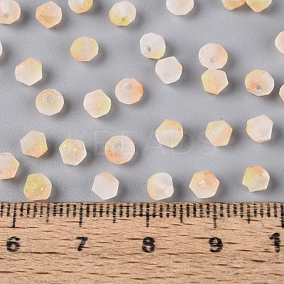 Frosted Glass Seed Beads SEED-N012-01H-1
